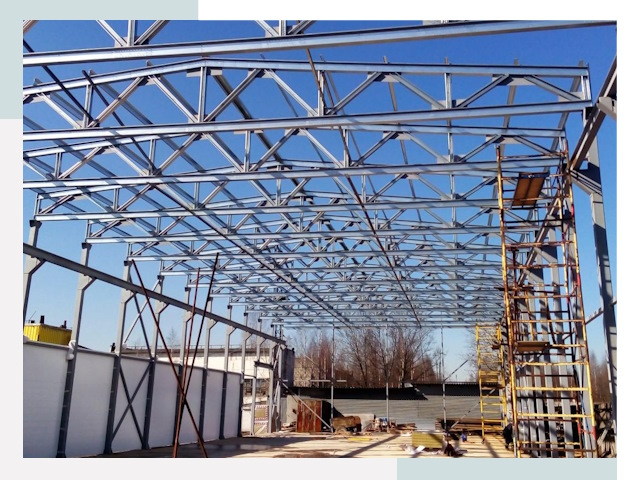 Строительство цехов в Саров от 625 руб. под ключ