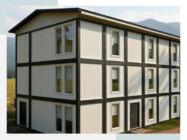 Модульные общежития в Сарове