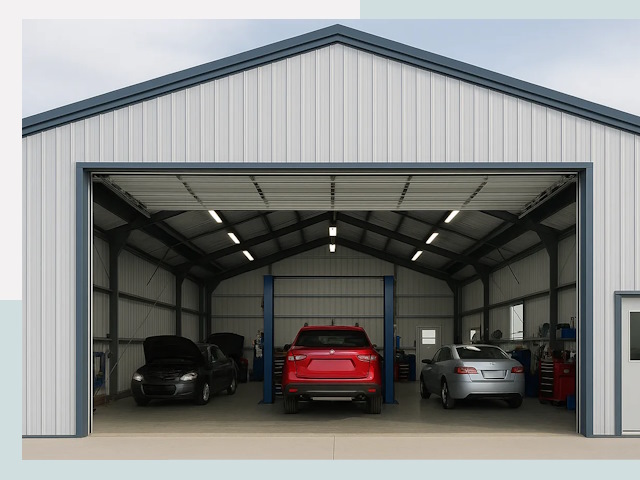 Ангары из сэндвич панелей от 625 руб. в Саров