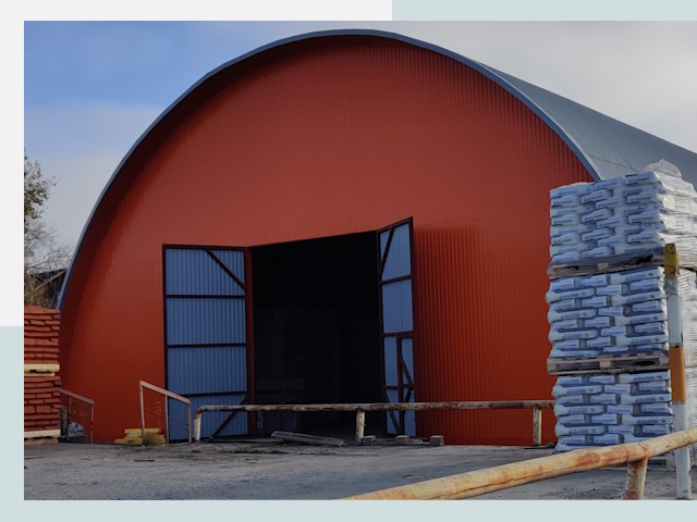 Полукруглые ангары по цене от 625 руб. в Саров