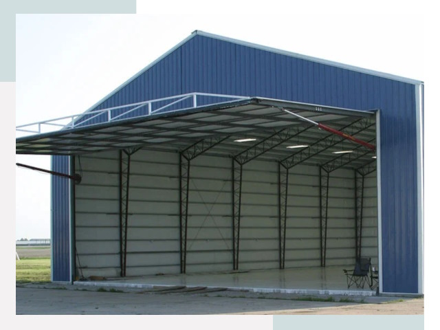 Прямо стенные ангары в Сарове