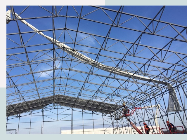 Шатровые ангары от 625 руб. в Сарове и Нижегородской области