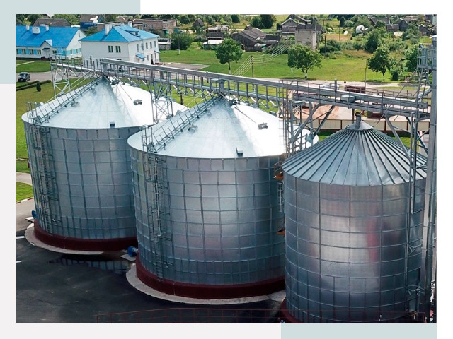 Металлические силосы в Сарове