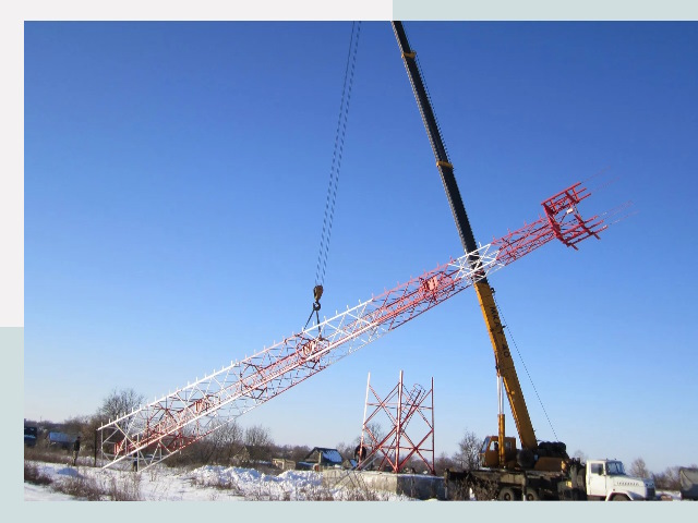 Строительство башен связи в Сарове от 625 руб.