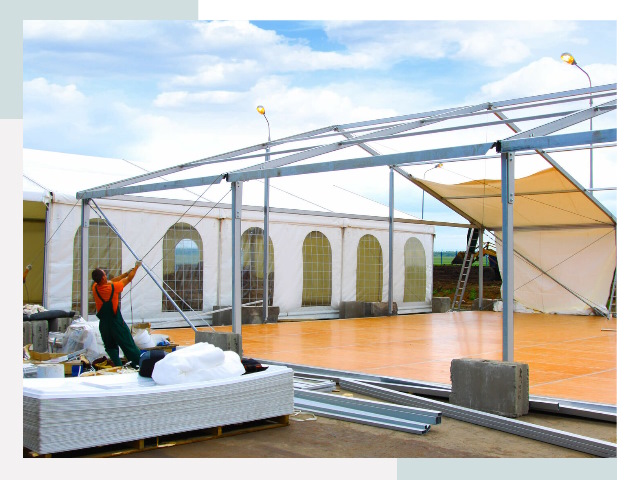 Быстро сборные шатры в Сарове