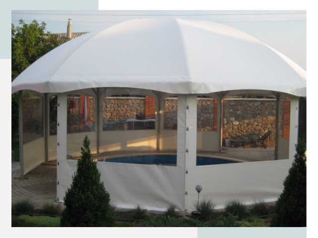 Тентовые павильоны в Сарове