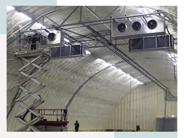 Оснащение ангаров в Сарове