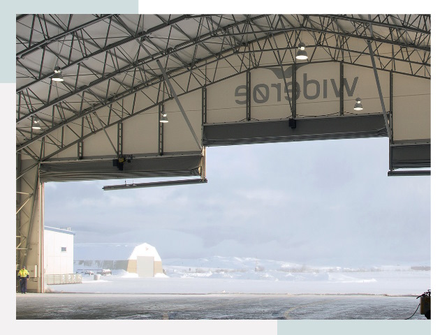 Ворота для ангаров в Сарове