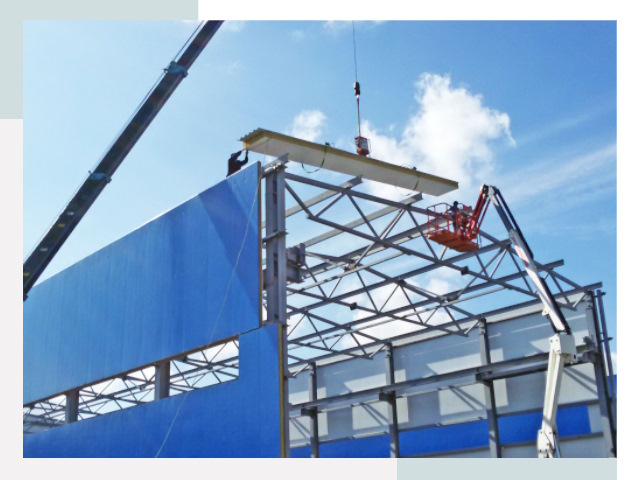 Монтаж сэндвич-панелей в Сарове