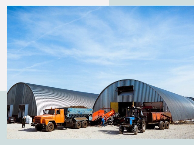 Ангары для спецтехники в Сарове