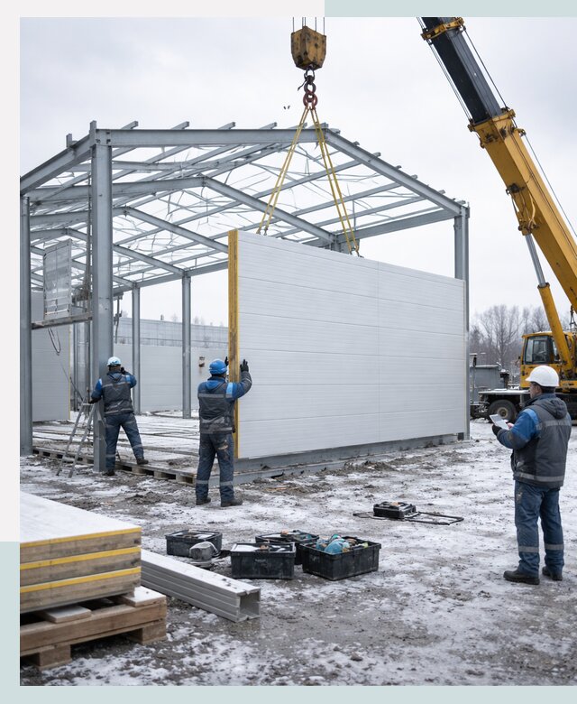 Строительство холодильных складов под ключ в Сарове