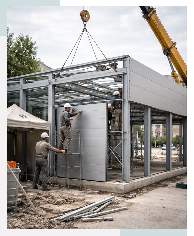 СтальСтрой-Сро: торговый павильон под ключ в Сарове от 36453 р.