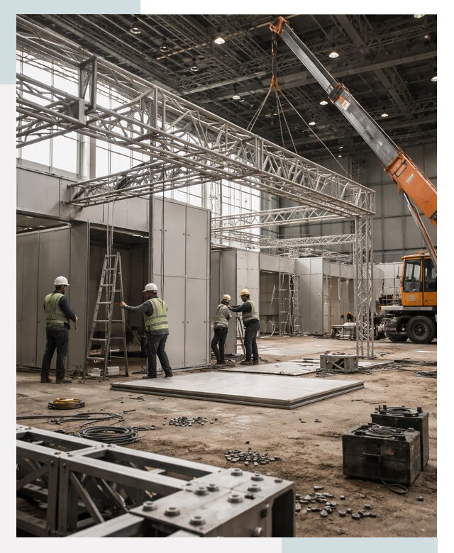 Строительство выставочных павильонов в Сарове от 36453 р.| СтальСтрой-Сро